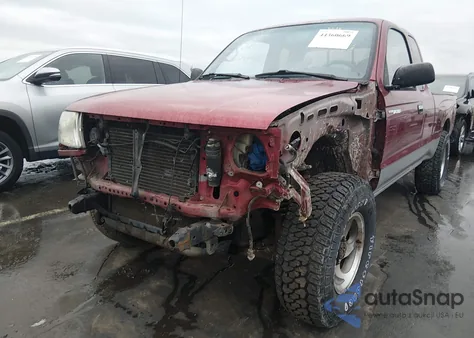1998 Toyota Tacoma Base V6 z USA, uszkodzony, nr VIN 4TAWN72N8WZ051355